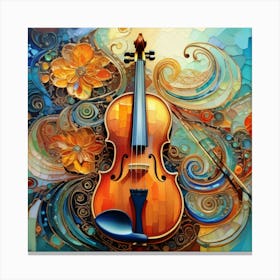 Violin 3 Canvas Print