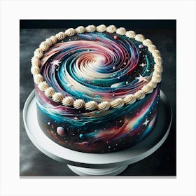 Galaxy Cake 1 Canvas Print