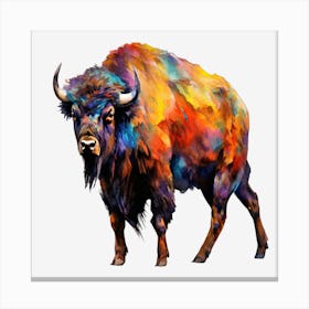 Bison Painting Lienzo