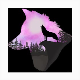 Howl Into The Night Canvas Print