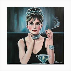 Audrey Hepburn 1 Canvas Print
