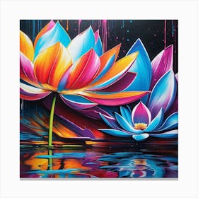 Lotus 3 Canvas Print