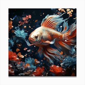 Betta Fish 4 Canvas Print