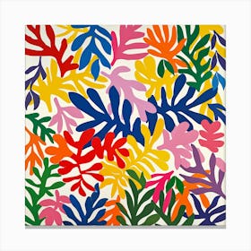 Concept of Joy in Style of Matisse Canvas Print