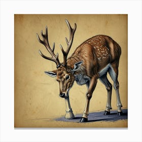 Deer! 11 Canvas Print