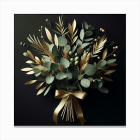Christmas Bouquet Canvas Print