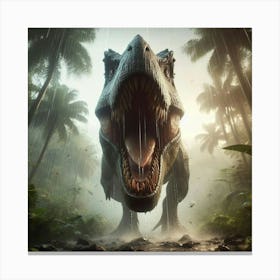 Jurassic Park 4 Canvas Print