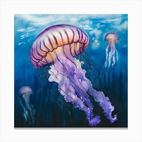 Jellyfish 1 Canvas Print