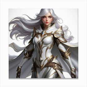 Female Character Canvas Print