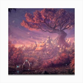 Forest Fantasy Artwork Yv 1024x1024 1 Canvas Print