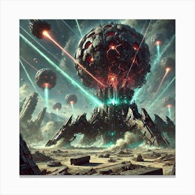 Vorrathic Monoliths Shockwaves Canvas Print