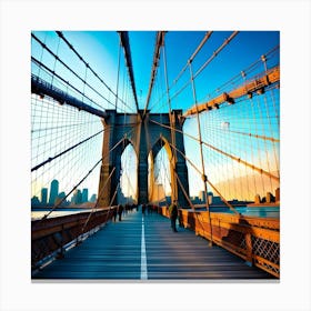 Brooklyn Bridge 2 Canvas Print