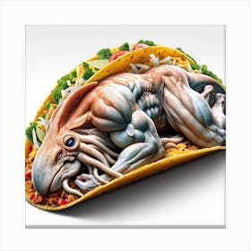 Taco hybrid Canvas Print