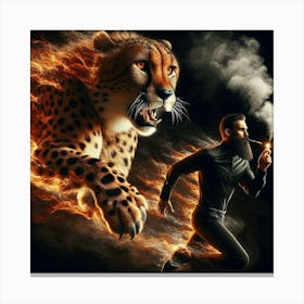 Bachelor pad art 3 Canvas Print