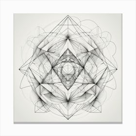 Geometrical Pattern Canvas Print