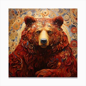 Bear In The Forest 1 Canvas Print