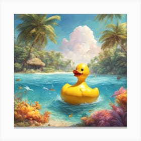 Rubber Ducky Canvas Print