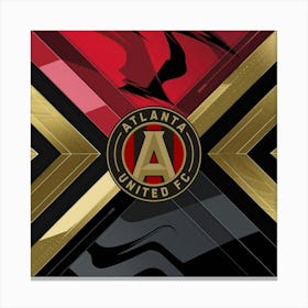 Atlanta United FC Logo Wall Art 15 Canvas Print