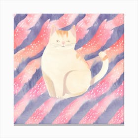 Watercolor Cat 2 Canvas Print