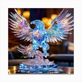 Crystal Eagle Canvas Print