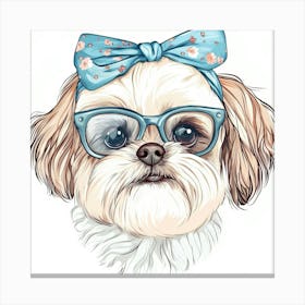 Shih Tzu 19 Canvas Print