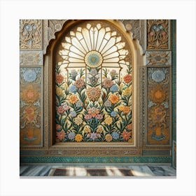 Sultan'S Palace(Baghdad style) Canvas Print