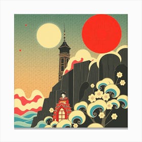 Japanese Art Canvas Print