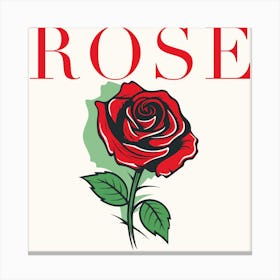 Rose Around Canvas Print