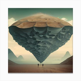 Spaceship Canvas Print