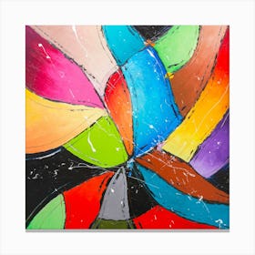 Color fantasy 4 Canvas Print