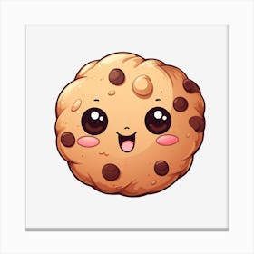 Kawaii Cookie 1 Canvas Print