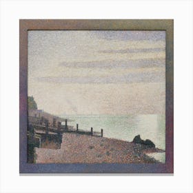 Honfleur, Un Soir, Embouchure De La Seine 1, George Barbier Canvas Print