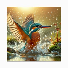 Kingfisher 1 Canvas Print