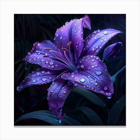 Jeweled Bloom (10) Canvas Print