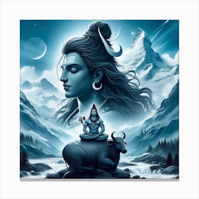 Lord Shiva 7 Canvas Print