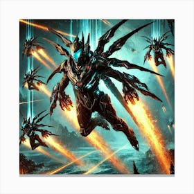 Abyssal Dragoons 2 Canvas Print