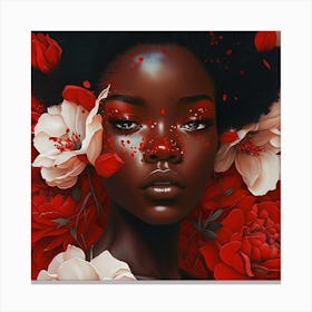 Red Roses 2 Canvas Print