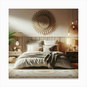 Bedroom Interior Design Canvas Print