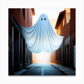 Ghost In The Alley 1 Canvas Print