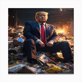 Donald Trump Canvas Print