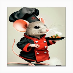 Chef Mouse 1 Canvas Print