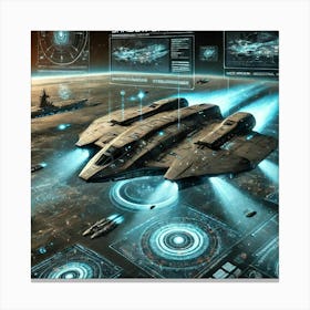 Shadow Drifter Advanced Sensors Converted Canvas Print