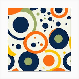 Abstract Circles 6 Canvas Print