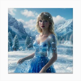 Taylor Swift 1 Canvas Print