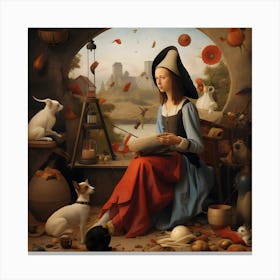 Lady Of The House Canvas Print