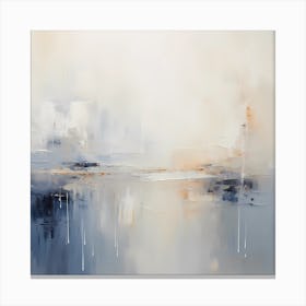AI Tranquil Tinted Whispers Canvas Print