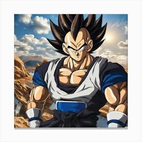 Dragon Ball Z Wallpaper 11 Canvas Print