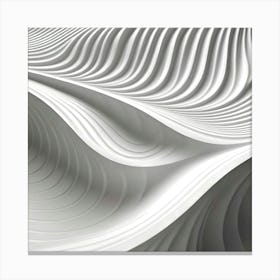 Abstract Wave Canvas Print