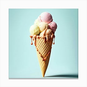 Ice Cream Cone 1 Canvas Print