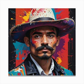 Mexican Man Canvas Print